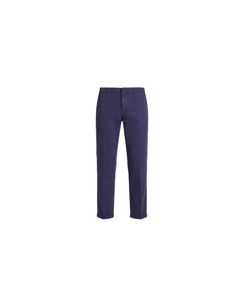 Re-HasH HOSEN & RÖCKE - Hosenauf YOOX.COM Marineblau