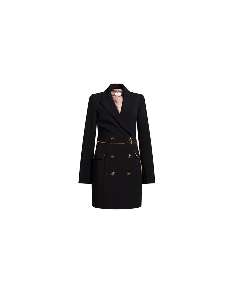 Elisabetta Franchi KLEIDER - Mini-Kleiderauf YOOX.COM Schwarz