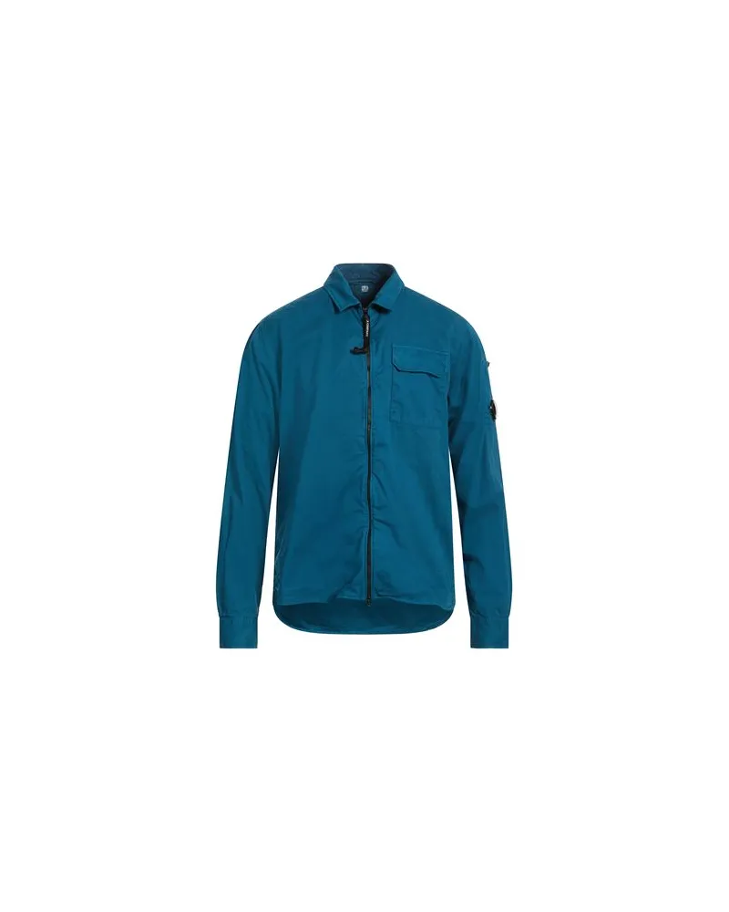 C.P. Company TOPS - Hemdenauf YOOX.COM Aquamarin