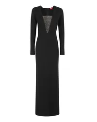 STAUD Maxi-Kleid Schwarz