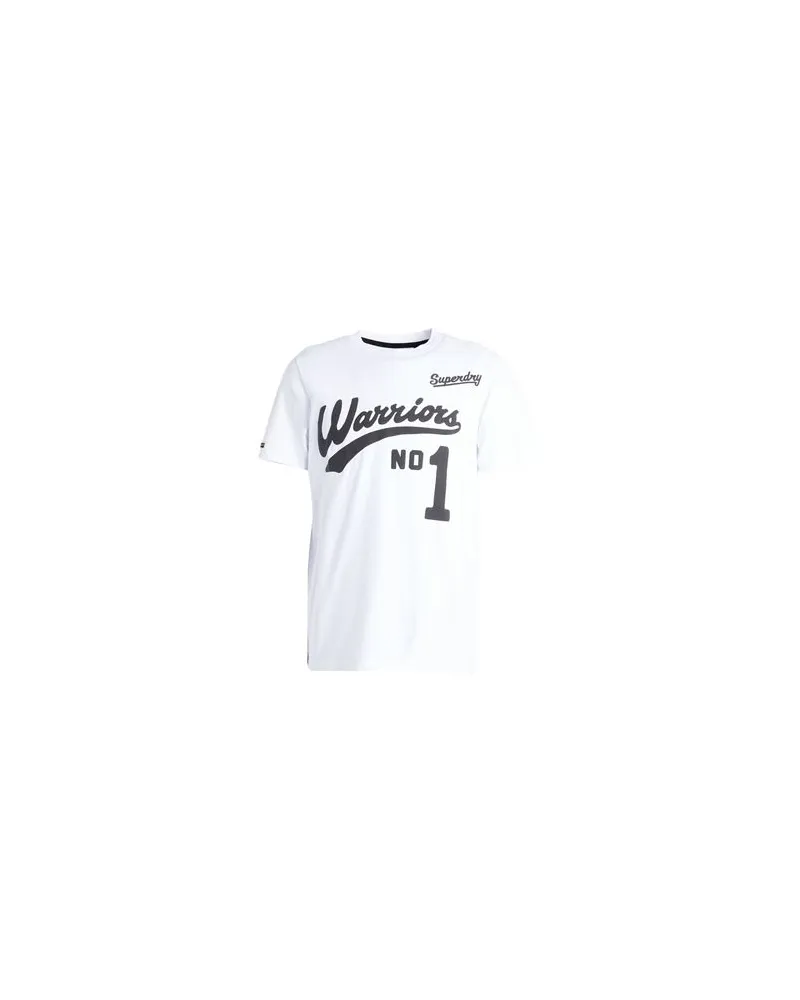 Superdry. BLACK OUT TEE  - TOPS - T-shirtsauf YOOX.COM Weiß