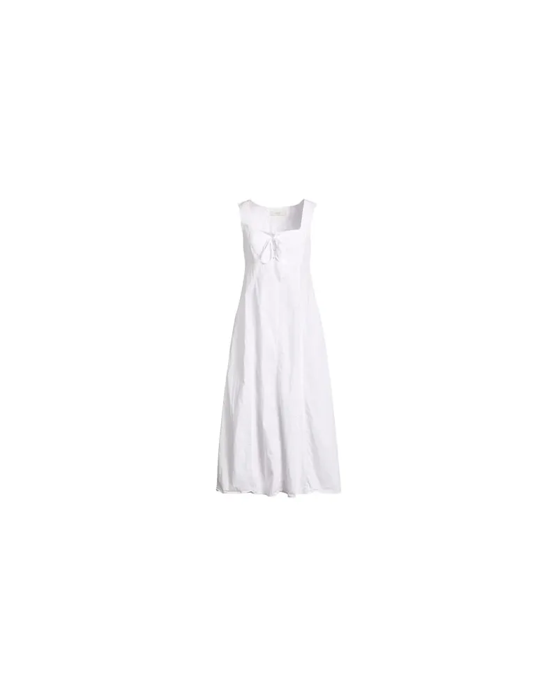 Seventy KLEIDER - Midi-Kleiderauf YOOX.COM Weiß