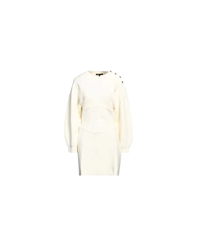 Maje KLEIDER - Mini-Kleiderauf YOOX.COM Elfenbein