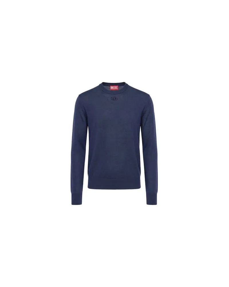 Diesel STRICKWAREN - Pulloverauf YOOX.COM Marineblau