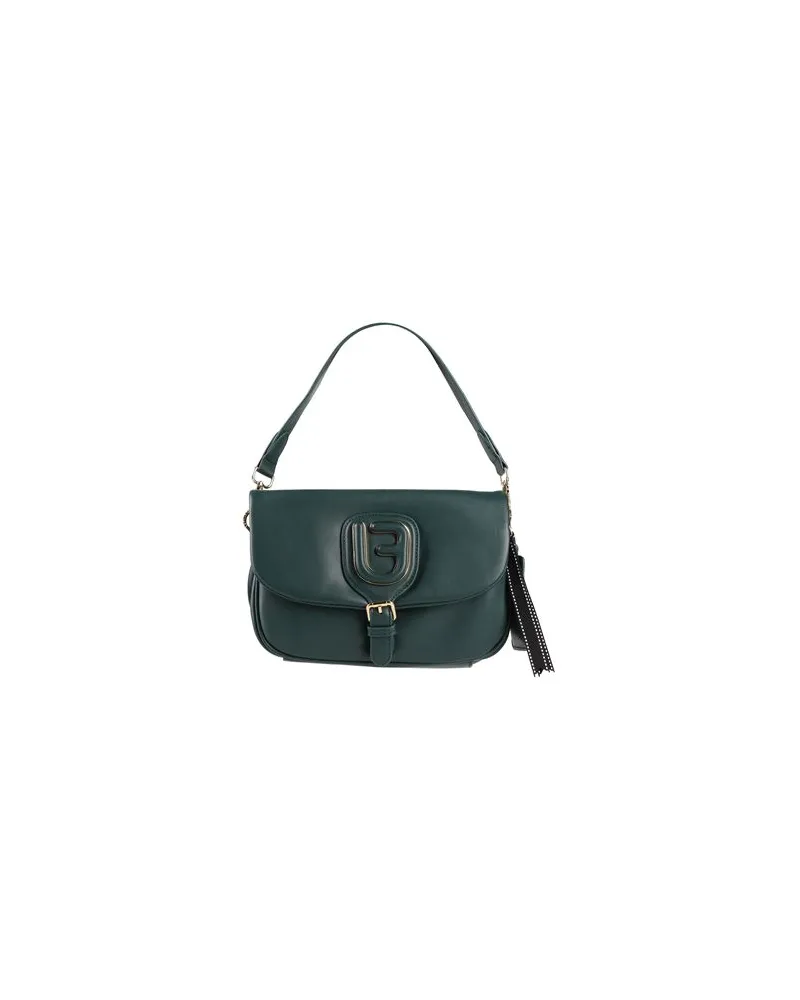 LA FILLE des FLEURS TASCHEN - Handtaschenauf YOOX.COM Dunkelgrün