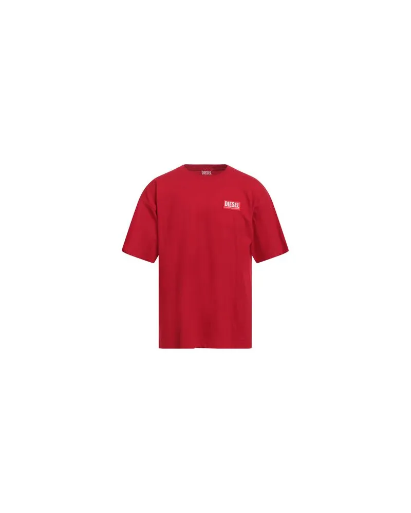 Diesel TOPS - T-shirtsauf YOOX.COM Rot