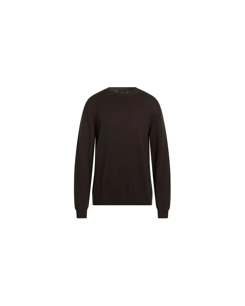 Roberto Collina STRICKWAREN - Pulloverauf YOOX.COM Dunkelbraun