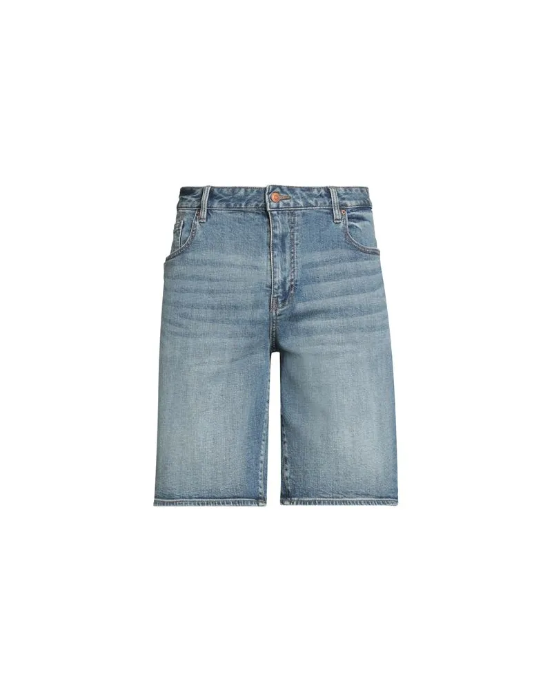 Armani Exchange HOSEN & RÖCKE - Jeansshortsauf YOOX.COM Blau