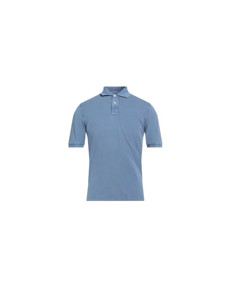 Fedeli TOPS - Poloshirtsauf YOOX.COM Blaugrau