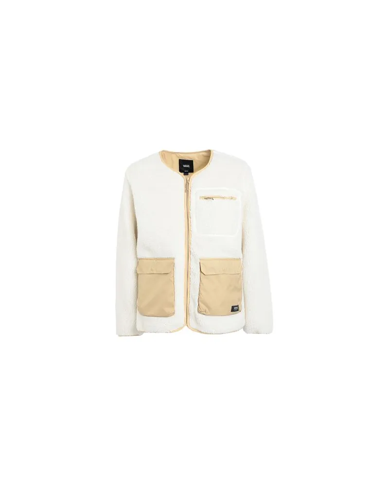 Vans COLLARLESS SHERPA JACKET  - JACKEN & MÄNTEL - Shearling- & Kunstfellauf YOOX.COM Beige
