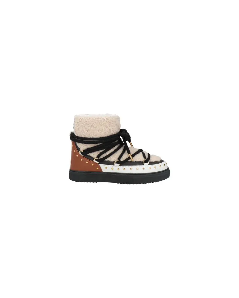 INUIKII SCHUHE - Stiefelettenauf YOOX.COM Cremeweiß