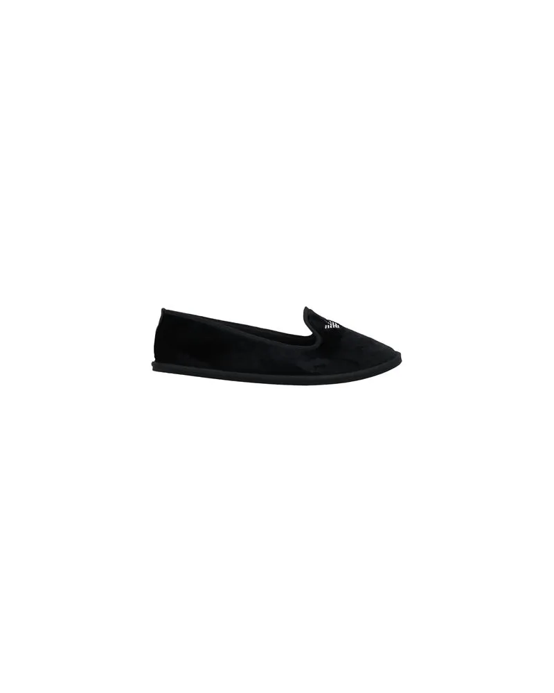 Emporio Armani SCHUHE - Hausschuheauf YOOX.COM Schwarz