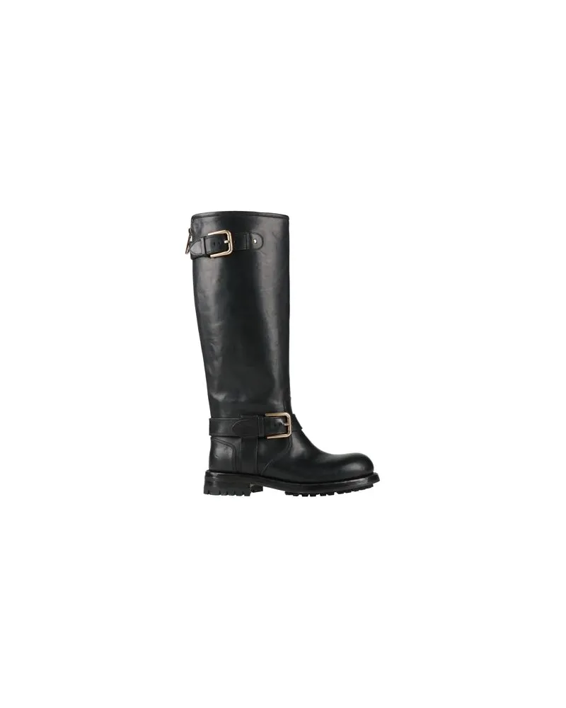 Dolce & Gabbana SCHUHE - Stiefelauf YOOX.COM Schwarz