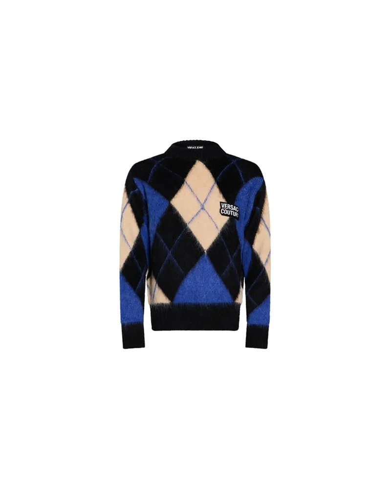 Versace Jeans STRICKWAREN - Pulloverauf YOOX.COM Schwarz