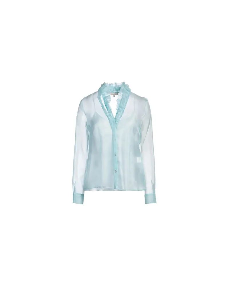 Camicettasnob TOPS - Hemdenauf YOOX.COM Himmelblau