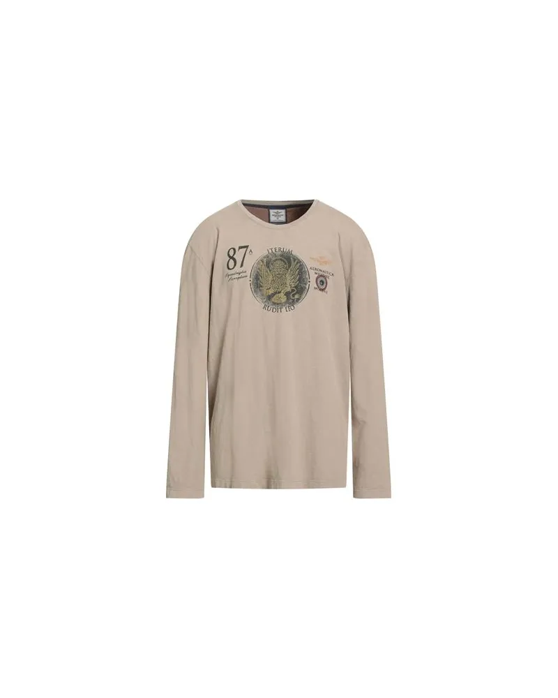 Aeronautica Militare TOPS - T-shirtsauf YOOX.COM Sand