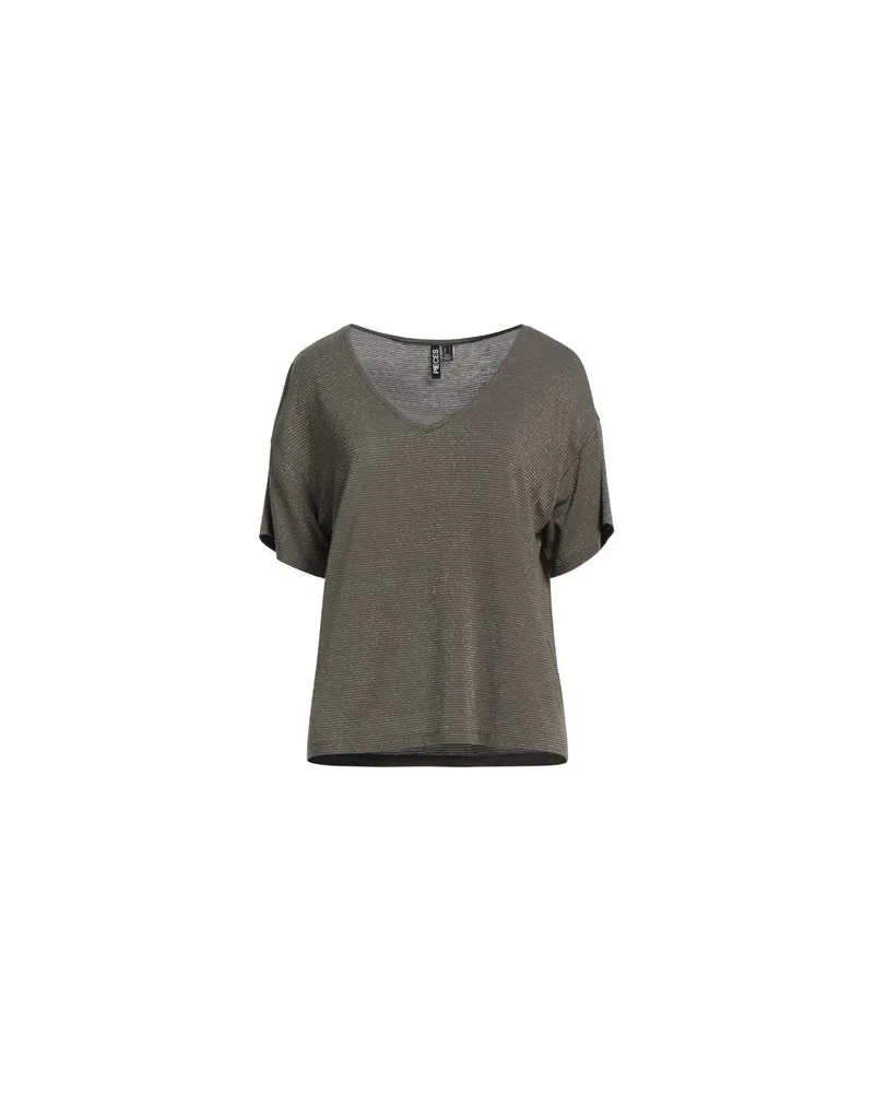 Pieces TOPS - T-shirtsauf YOOX.COM Militärgrün