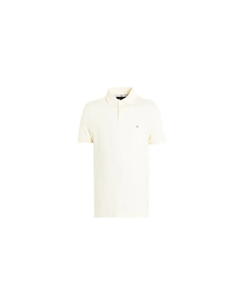 Tommy Hilfiger TOPS - Poloshirtsauf YOOX.COM Cremeweiß