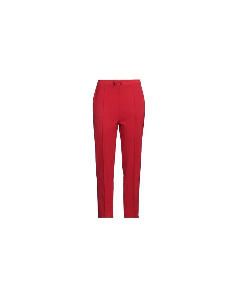 Elisabetta Franchi HOSEN & RÖCKE - Hosenauf YOOX.COM Rot