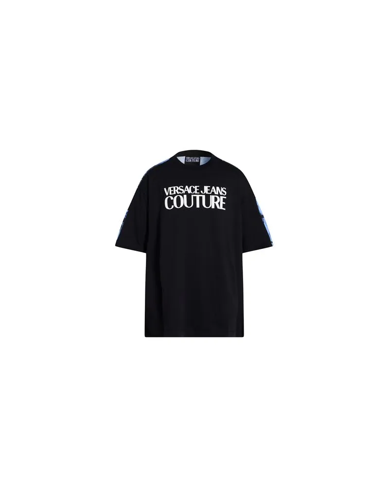 Versace Jeans TOPS - T-shirtsauf YOOX.COM Schwarz