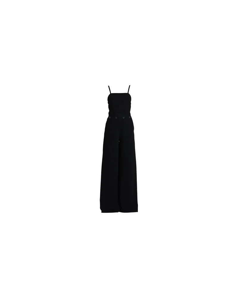 Max Mara OVERALLS - Jumpsuitsauf YOOX.COM Schwarz