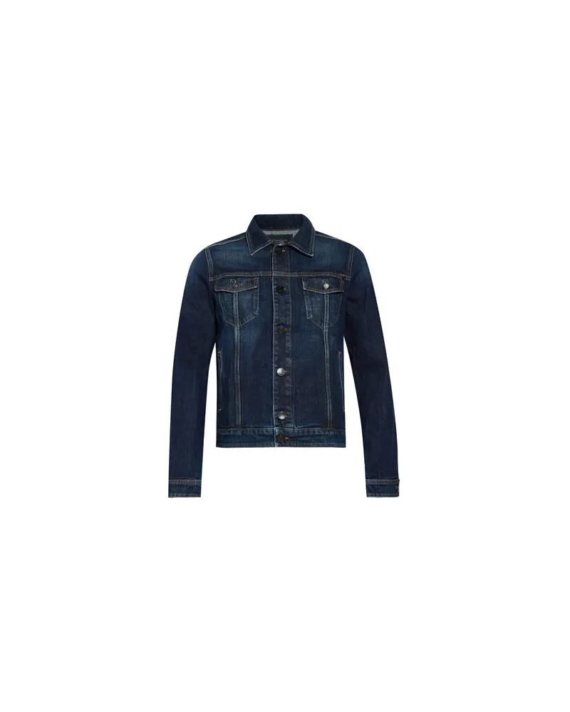 Tramarossa JACKEN & MÄNTEL - Jeansjacken/Mäntelauf YOOX.COM Blau