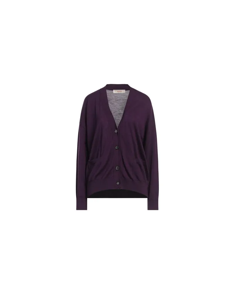 Jucca STRICKWAREN - Strickjackenauf YOOX.COM Violett