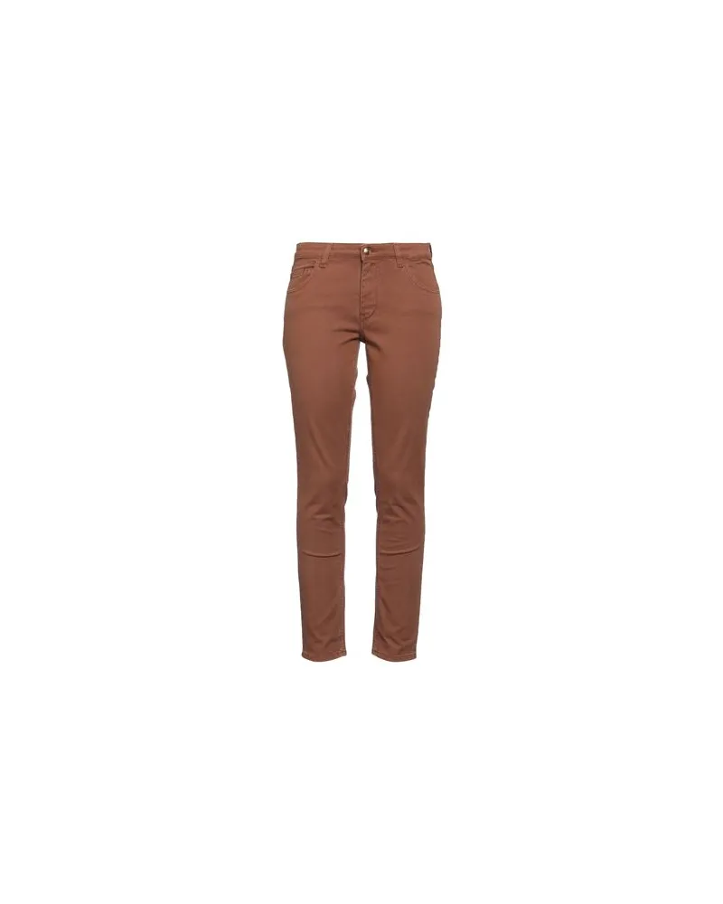 Fay HOSEN & RÖCKE - Jeanshosenauf YOOX.COM Braun