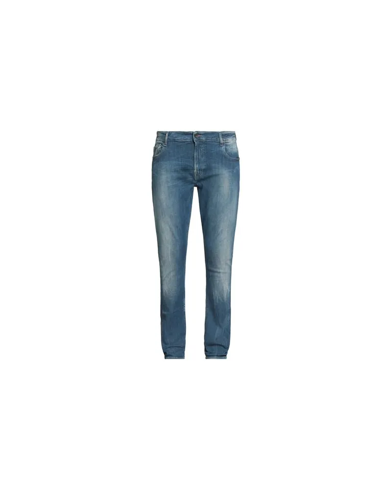 Guess HOSEN & RÖCKE - Jeanshosenauf YOOX.COM Blau
