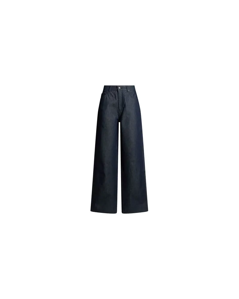 ROTATE Birger Christensen HOSEN & RÖCKE - Jeanshosenauf YOOX.COM Blau