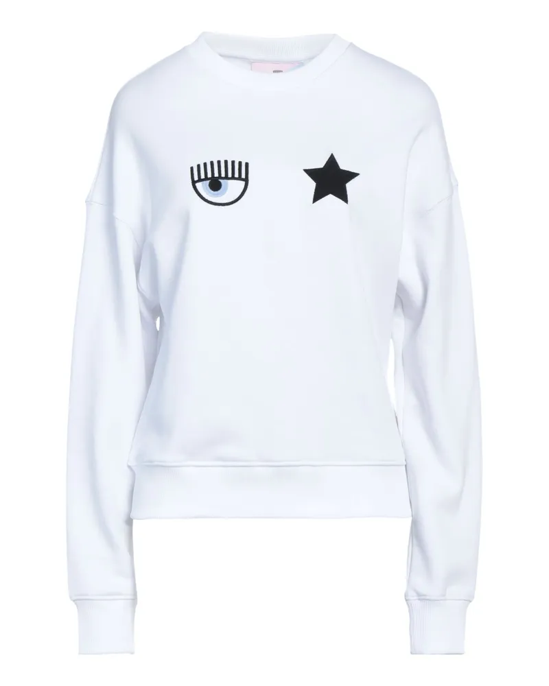 Chiara Ferragni Sweatshirt Weiß