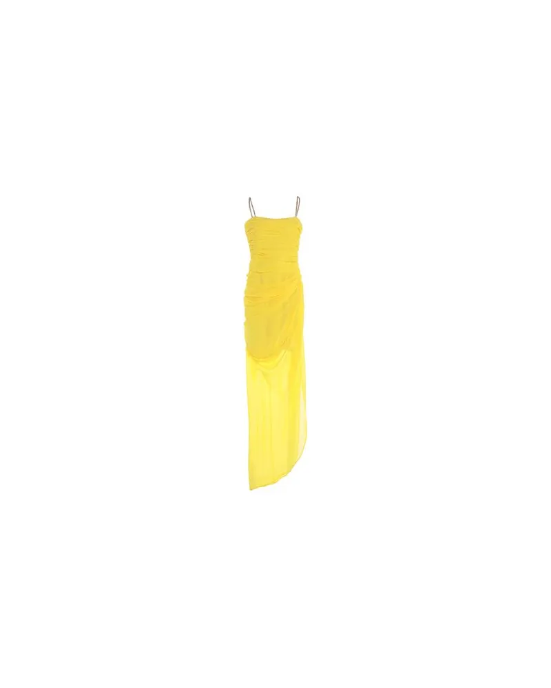Anna Molinari KLEIDER - Maxi-Kleiderauf YOOX.COM Gelb