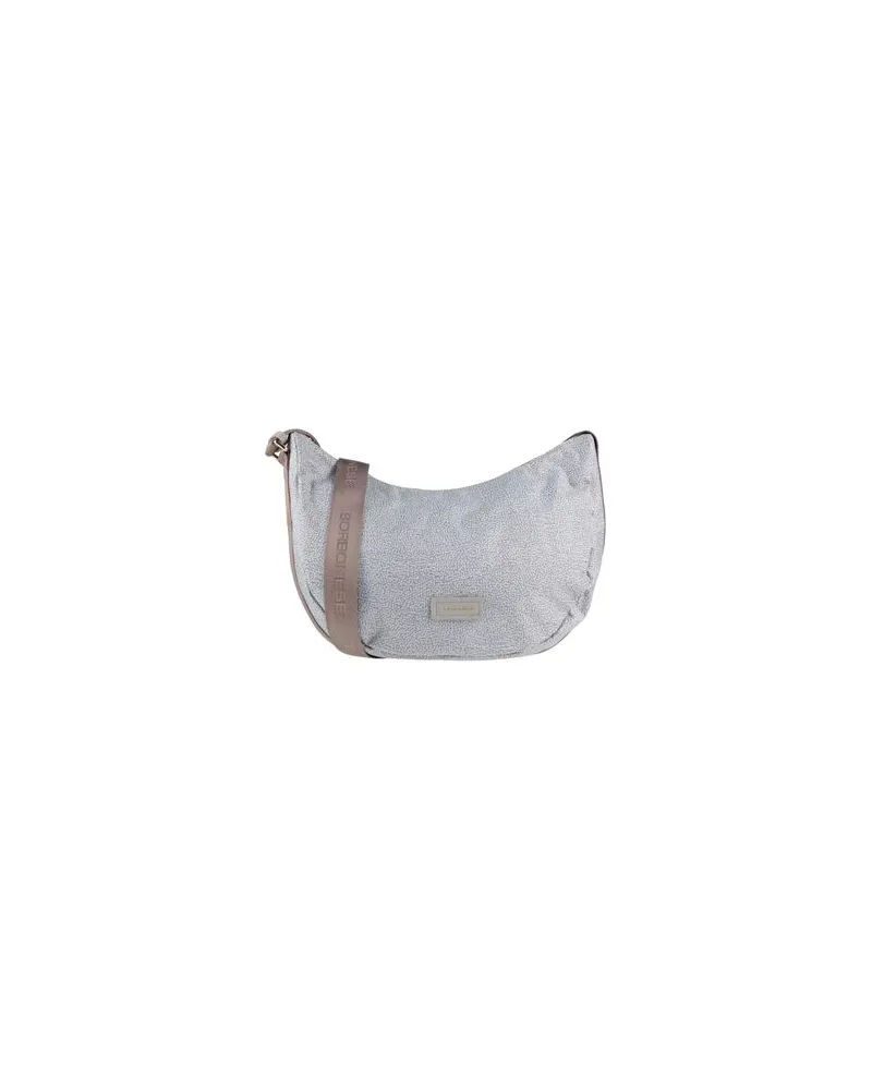 Borbonese TASCHEN - Umhängetascheauf YOOX.COM Hellgrau