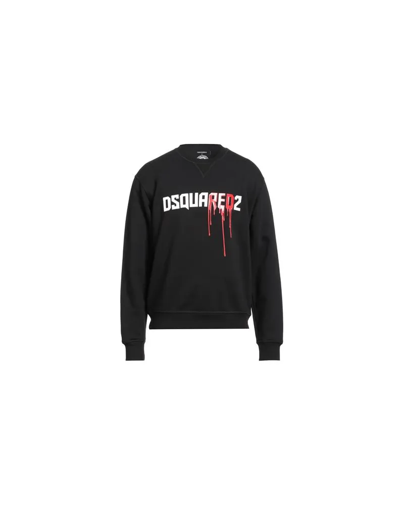 Dsquared2 TOPS - Sweatshirtsauf YOOX.COM Schwarz
