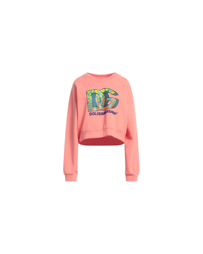 Dolce & Gabbana TOPS - Sweatshirtsauf YOOX.COM Lachs