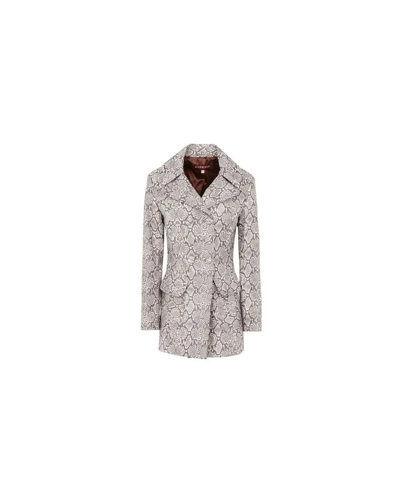 ALEXACHUNG SNAKESKIN JACKET  - ANZÜGE und CO-ORDS - Blazersauf YOOX.COM Braun