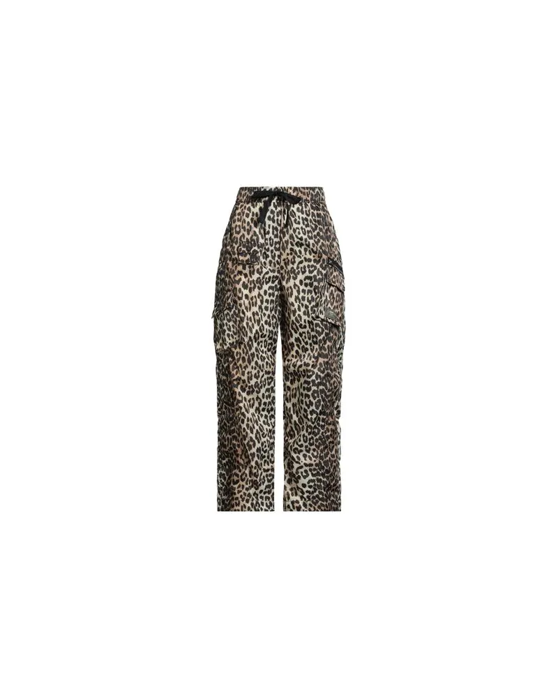 Ganni HOSEN & RÖCKE - Hosenauf YOOX.COM Beige