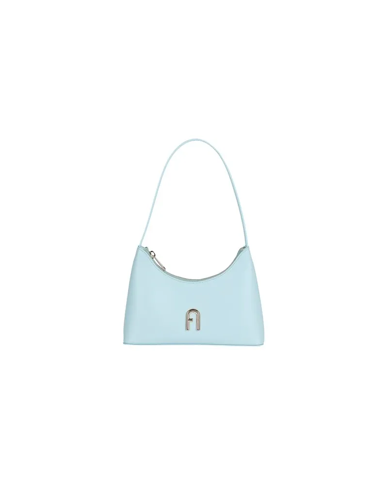Furla DIAMANTE MINI SHOULDER B  - TASCHEN - Handtaschenauf YOOX.COM Himmelblau