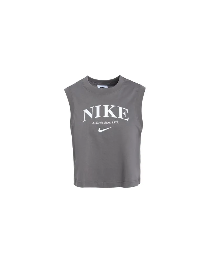Nike Sportswear Women's Tank  - Nike Sportswear Women's Tank - TOPS - T-shirtsauf YOOX.COM Maulwurfsgrau