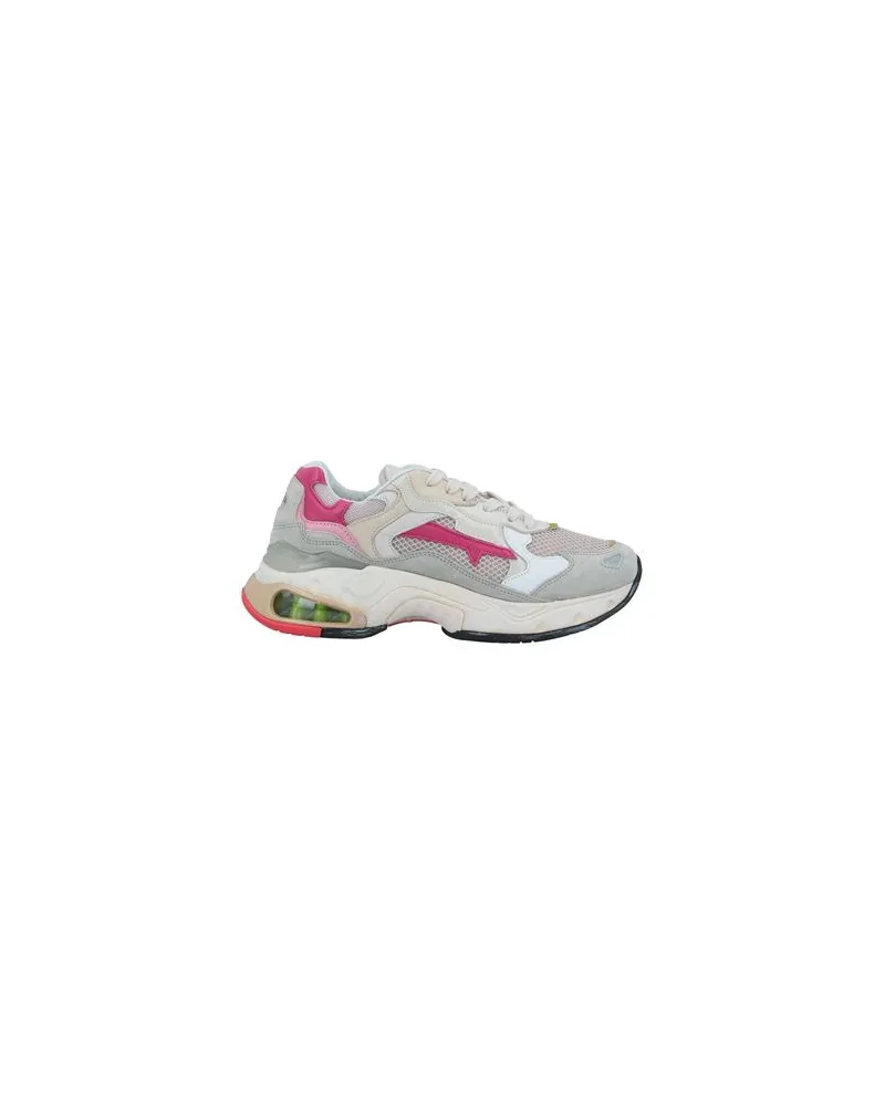 Premiata SCHUHE - Sneakersauf YOOX.COM Hellgrau