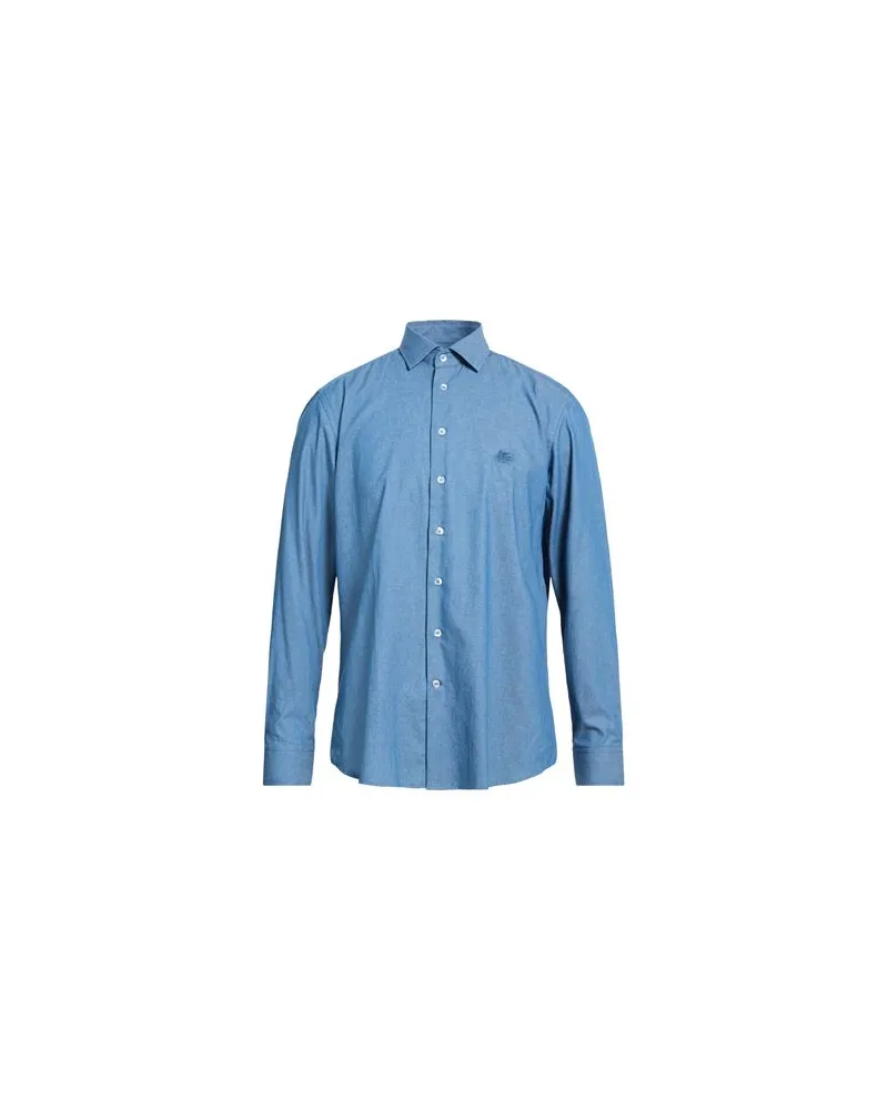Etro TOPS - Jeanshemdenauf YOOX.COM Blau