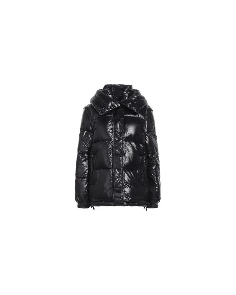 Michael Kors JACKEN & MÄNTEL - Pufferjacken & Daunenjackenauf YOOX.COM Schwarz