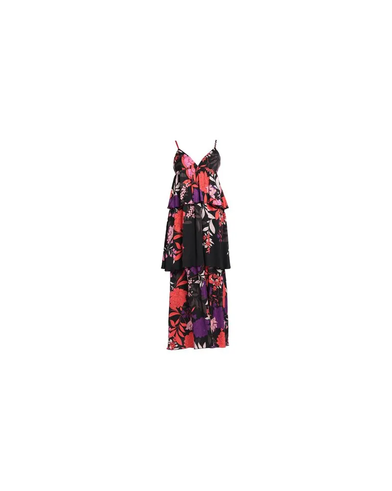 1-ONE KLEIDER - Maxi-Kleiderauf YOOX.COM Schwarz
