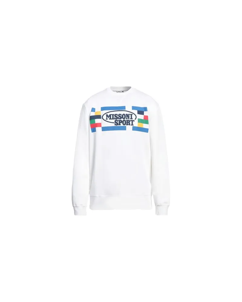 Missoni SPORT - TOPS - Sweatshirtsauf YOOX.COM Weiß