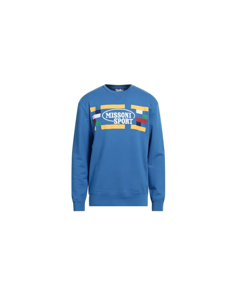 Missoni SPORT - TOPS - Sweatshirtsauf YOOX.COM Azurblau