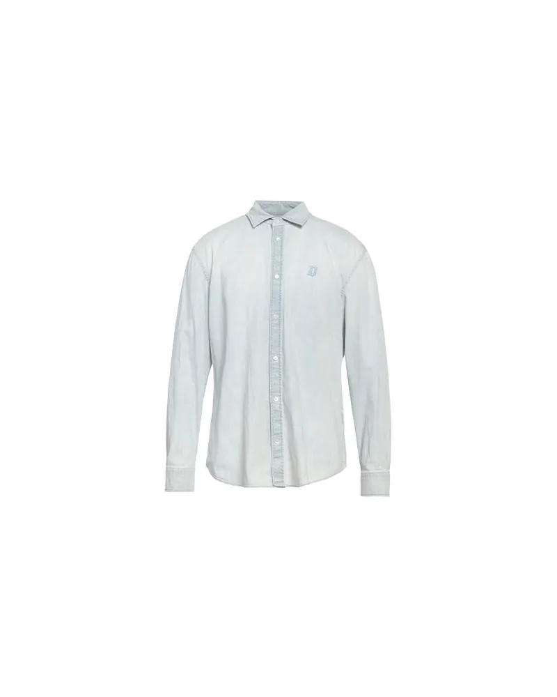 Dondup TOPS - Jeanshemdenauf YOOX.COM Blau