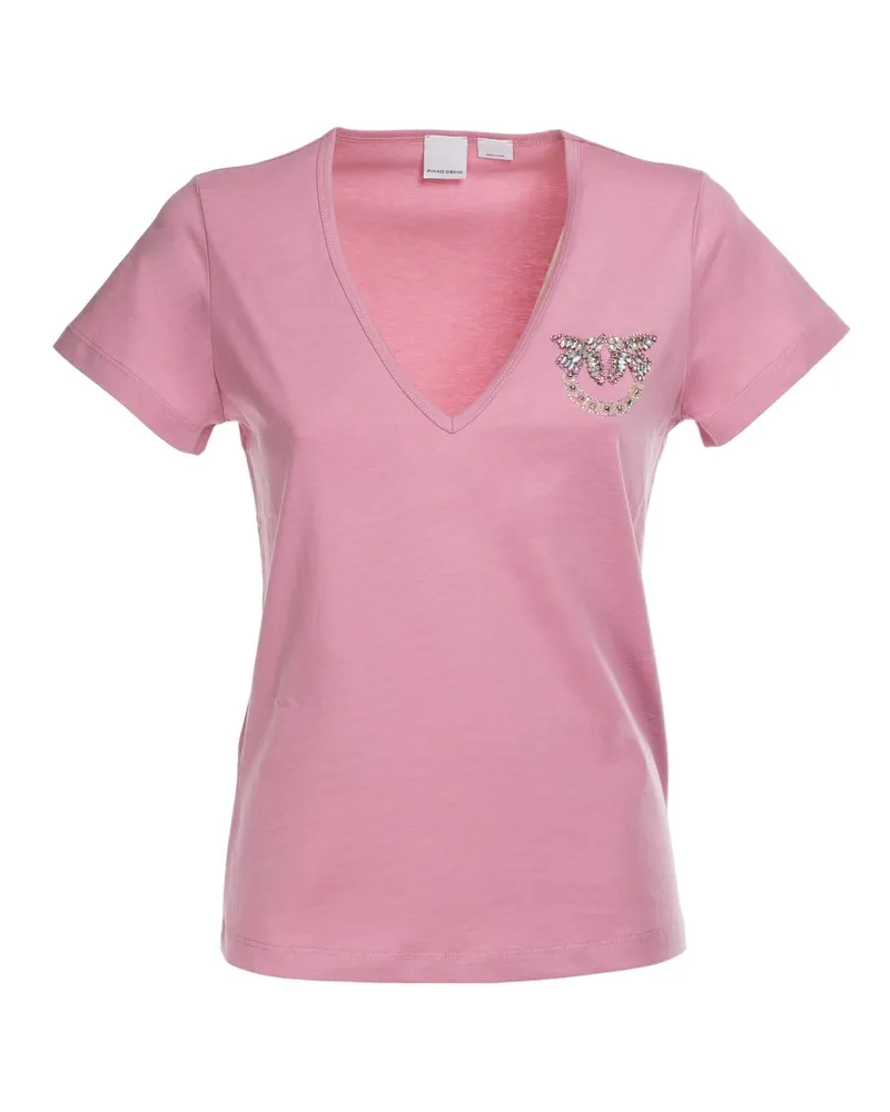 Pinko T-shirts Rosa