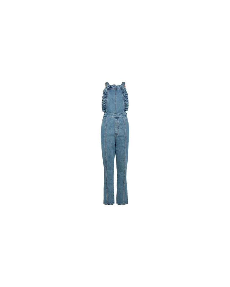 Philosophy Di Lorenzo Serafini OVERALLS - Lange Overallsauf YOOX.COM Blau