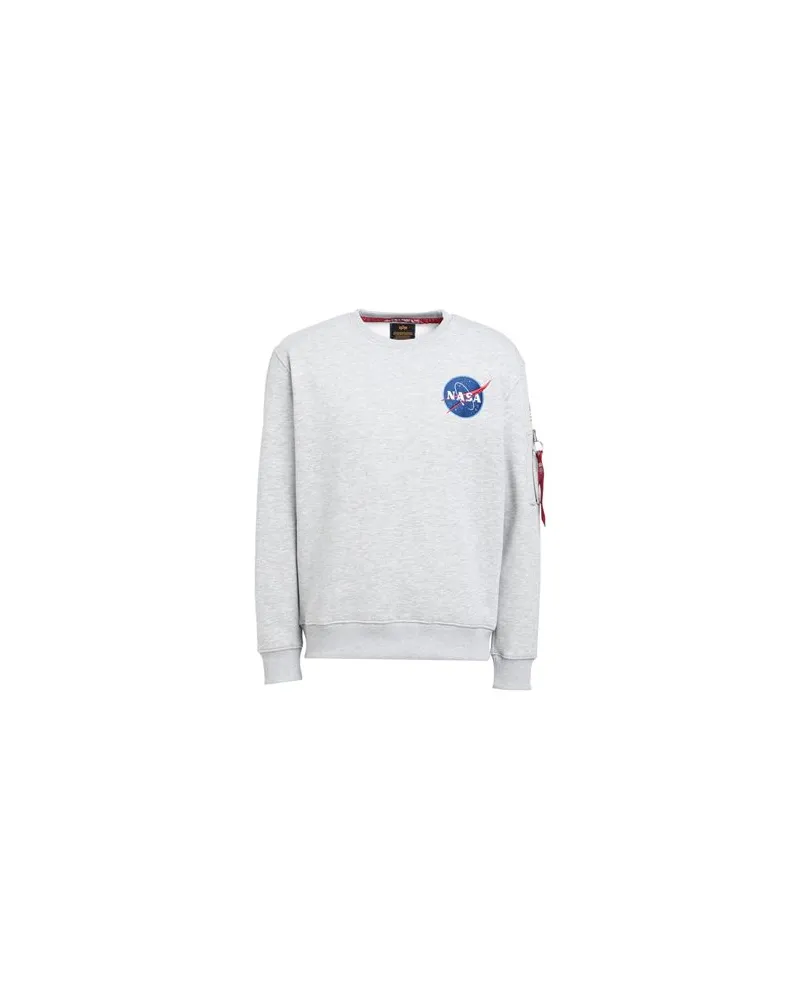 Alpha Industries TOPS - Sweatshirtsauf YOOX.COM Hellgrau