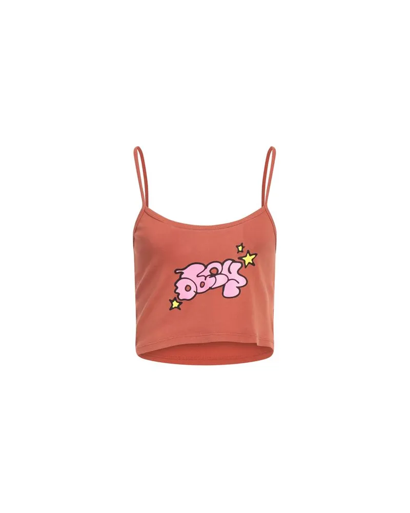Obey TOPS - Topsauf YOOX.COM Rostrot